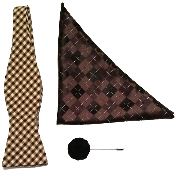 kruwear-lovin-you-bow-tie-brown-lapel-flower-pin-gift-set