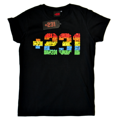 +231 Liberian tribes female t-shirts